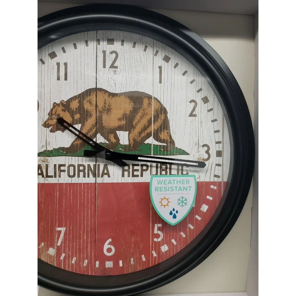 X-Large Plastic Outdoor Wall Clock, app.16